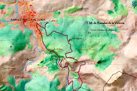 Mapa de la ruta