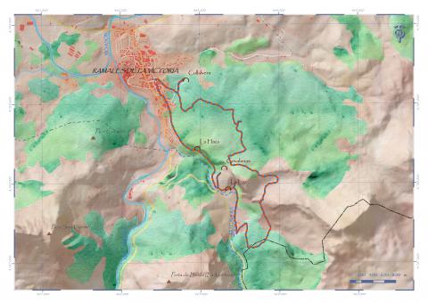 Mapa de la Ruta